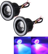 2 STKS Universele 3 Inch LED Mist Angel Eyes R500 Hoge Intensiteit LED  Lampen Auto... | bol.com