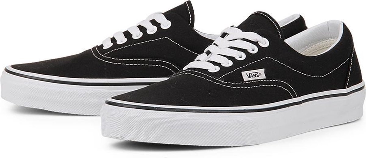 womens vans era black