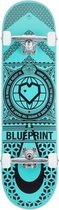 Blueprint Home Heart - Black/Teal 8.25