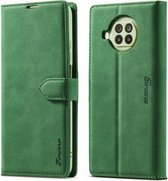 Voor Geschikt voor Xiaomi Mi 10T Lite Forwenw F1 Serie Mat Sterk Magnetisme Horizontale Flip Leren Case met Houder & Kaartsleuven & Portemonnee & Fotolijst (Groen)