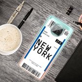 Voor Xiaomi Mi 10T Lite 5G Boarding Pass Series TPU telefoon beschermhoes (New York)