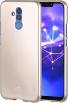 GOOSPERY PEARL JELLY TPU Anti-fall en Scratch Case voor Huawei Mate 20 Lite (goud)