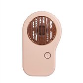 V6 Mini USB Lazy Hanging Neck Fan Outdoor Portable Handheld Pocket Fan (roze)
