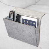 Kikkerland - Sofa Pocket Voor Bank - Opbergzak voor je Bank - Woonaccessoire – Vilt – Grijs