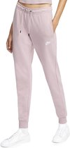 Nike - Sportswear Essential Fleece Pants - Roze Joggingbroek - XS - Roze