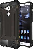 Voor Huawei Mate 8 Tough Armor TPU + pc combinatiebehuizing (brons)