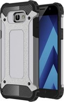 Voor Galaxy A7 (2017) / A720 Tough Armor TPU + pc combinatiebehuizing (grijs)