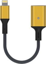 8-pins naar USB OTG-adapterkabel, geschikt voor systemen boven IOS 13 (geel)