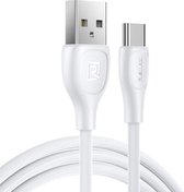 Remax RC-160a 2.1A Type-C / USB-C Lesu Pro-serie oplaadgegevenskabel, lengte: 1m (wit)