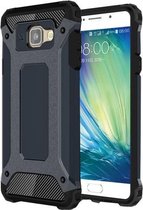 Voor Galaxy A5 (2016) / A510 Tough Armor TPU + PC combinatiehoes (donkerblauw)