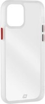 Voor iPhone 12/12 Pro MOMAX Dynamic Series PC + TPU + aluminium beschermhoes (transparant)