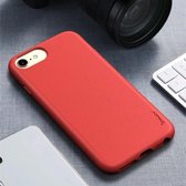 Voor iPhone 8/7 iPAKY Starry Series schokbestendig rietje + TPU beschermhoes (rood)