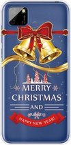 Voor Huawei Y5p Christmas Series transparante TPU beschermhoes (Golden Bell)
