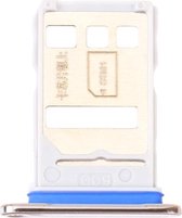 SIM-kaartlade + NM-kaartlade voor Huawei Enjoy 20 Plus 5G (zilver)