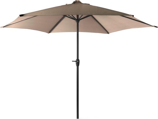 Medic Ambtenaren Bounty 909 Outdoor XL parasol - Taupe parasol - Diameter 300 cm - Waterbestendig |  bol.com