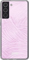 6F hoesje - geschikt voor Samsung Galaxy S21 FE -  Transparant TPU Case - Pink Slink #ffffff