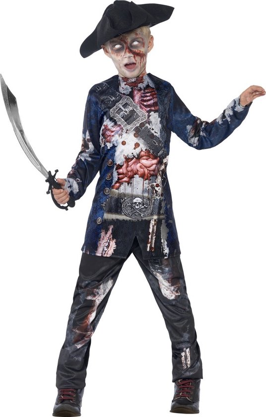 "Zombie piraten outfit voor jongens Halloween  - Kinderkostuums - 104-116"