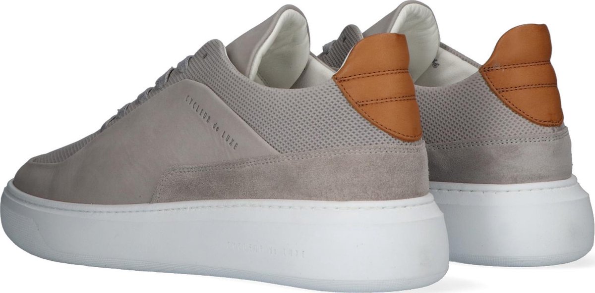 Cycleur de Luxe Sneaker ROUBAIX Beige Nubuck - Bormans Modeschoenen