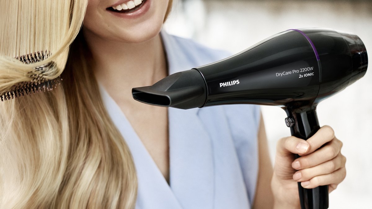Philips DryCare Pro Föhn - Haardroger met diffuser – 2200W - Ionentechnologie - BHD274/00 thumbnail 4