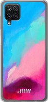 6F hoesje - geschikt voor Samsung Galaxy A12 - Transparant TPU Case - Abstract Hues #ffffff