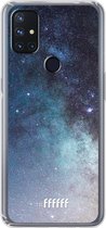 6F hoesje - geschikt voor OnePlus Nord N10 5G -  Transparant TPU Case - Milky Way #ffffff