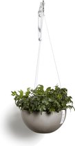 ECOPOTS Brussels hanging basket - taupe Ø 27 cm