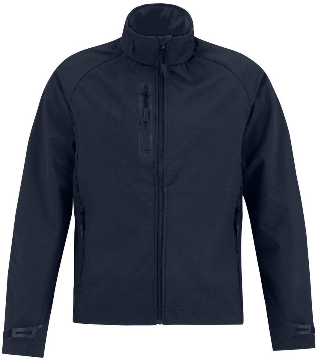 B&C Mens X-Lite Softshell Jacket (Marineblauw)