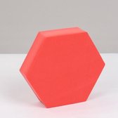 8 STKS Geometrische Kubus Foto Props Decoratieve Ornamenten Fotografie Platform, Kleur: Grote Rode Zeshoek