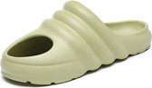 Grote maten zomerpantoffels Heren casual schoenen, maat: 45 (groen)