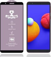 Voor Samsung Galaxy M01 Core 9H HD Grote boog Hoog aluminiumoxide Volledig scherm gehard glasfilm
