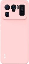 Voor Geschikt voor Xiaomi Mi 11 Ultra IMAK UC-2-serie schokbestendige volledige dekking zachte TPU-hoes (roze)