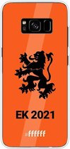 6F hoesje - geschikt voor Samsung Galaxy S8 Plus -  Transparant TPU Case - Nederlands Elftal - EK 2021 #ffffff