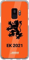 6F hoesje - geschikt voor Samsung Galaxy S9 -  Transparant TPU Case - Nederlands Elftal - EK 2021 #ffffff