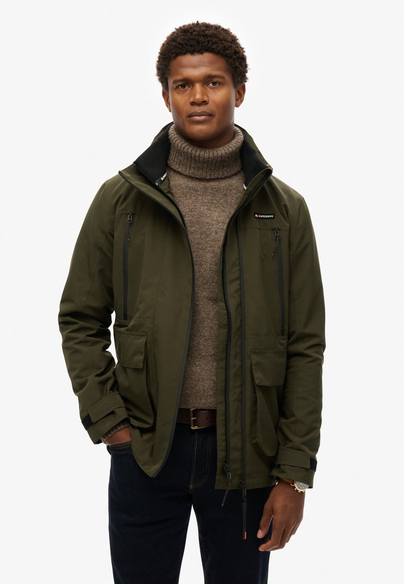 Superdry Ultimate Windbreaker zonder capuchon Heren Groen