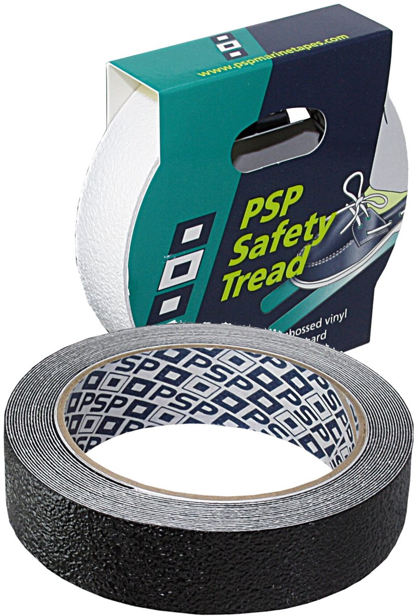 Antislipstrips: 25mmx5m / wit