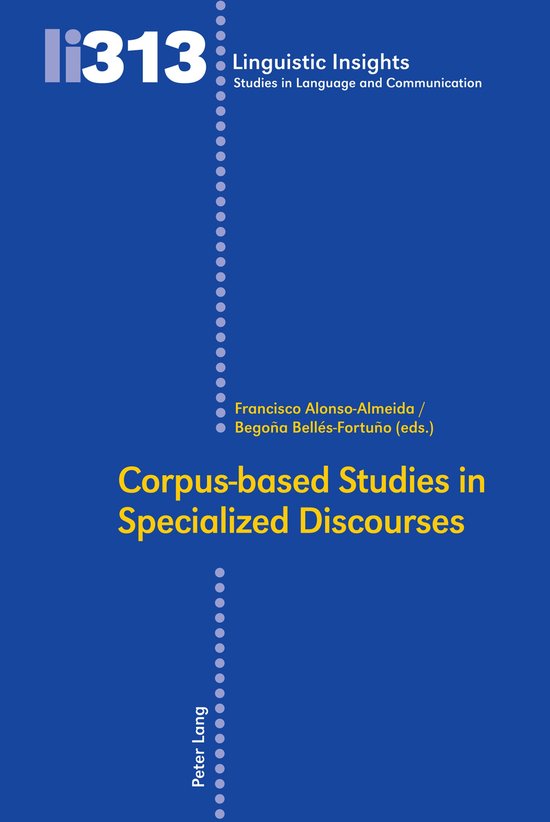 Linguistic Insights- Corpus-based Studies in Specialized Dis ... - cover