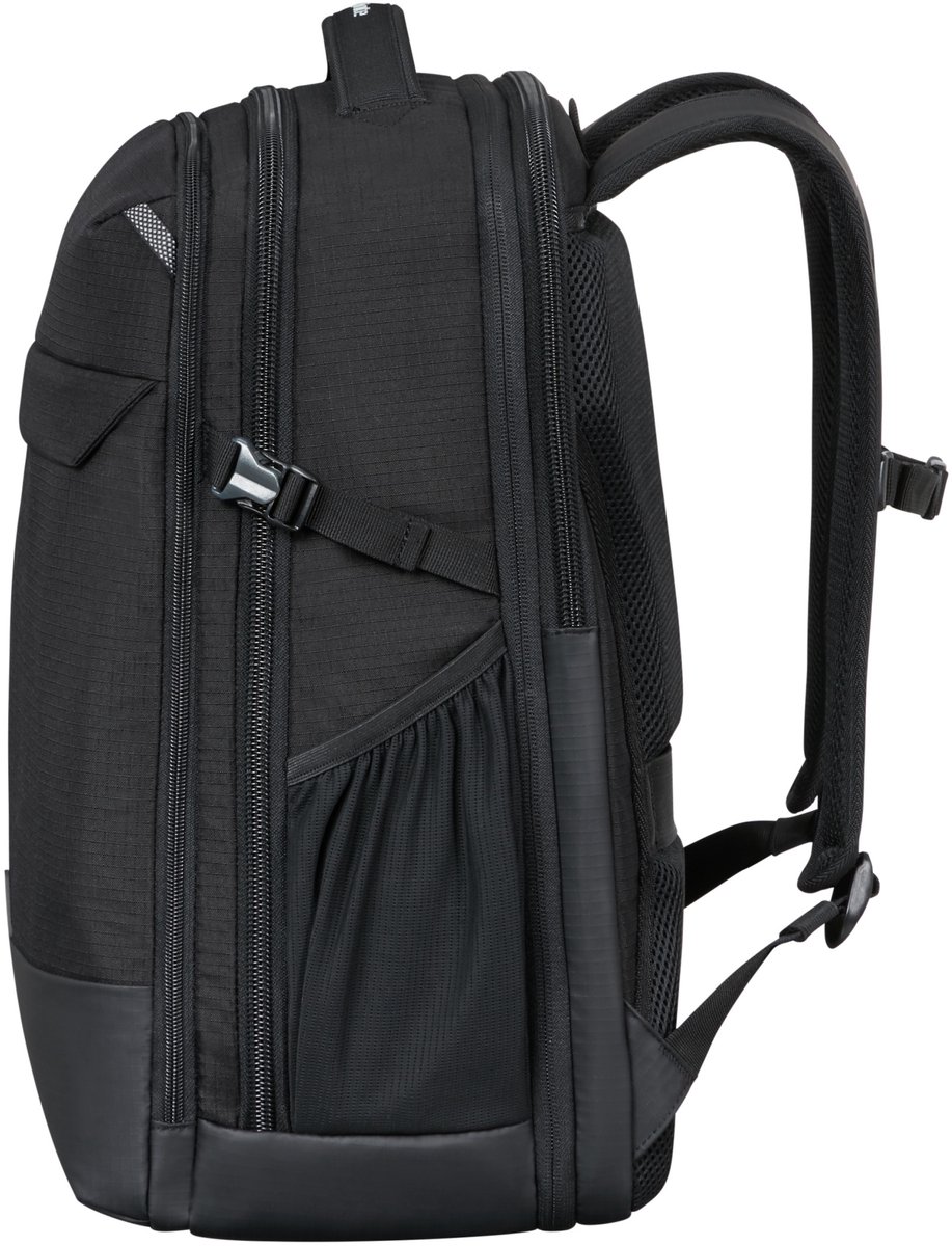 Samsonite Rugzak - Roadseeker Laptop Backpack L 17.3 - uitbreidbaar - Deep Black - 40 l – foto 4
