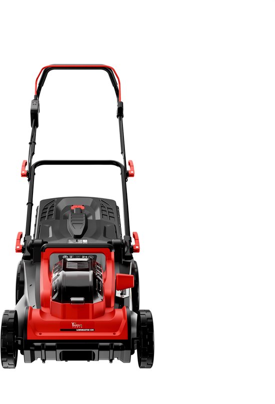 YARDIO Tools® - Grasmaaier Elektrisch - Grasmaaier Accu - Handmaaier - 430mm maaibreedte -42v Zonder Accu en Snellader - Lawnmaster 430 PRO - LawnMaster430NoBat van YAR — afbeelding 4