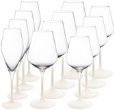 Set de 12 verres à vin et mousseux Manufacture Rock Blanc
