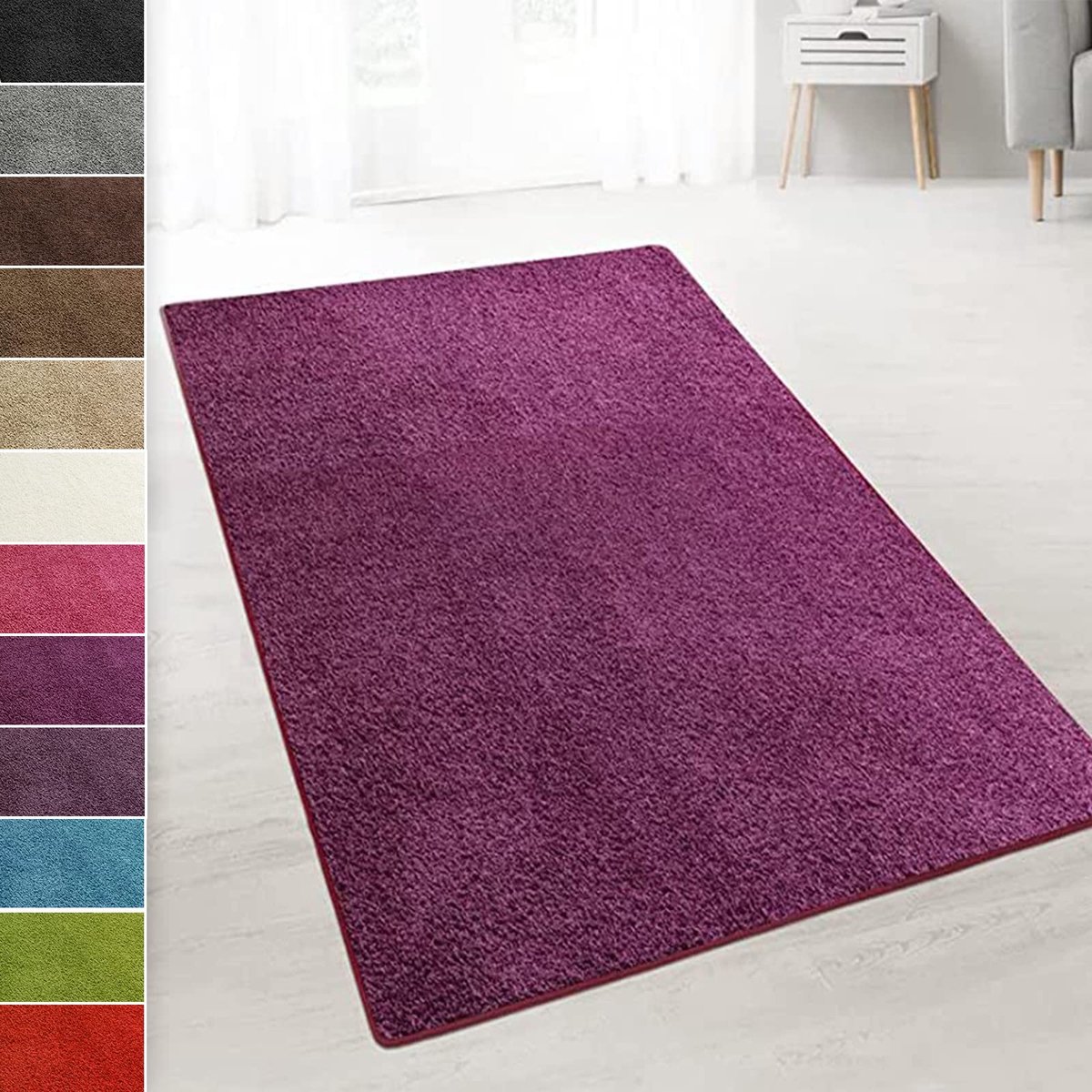 My Ninki ® Premium Zachte Hoogpolige Trapmatten voor Veiligheid en Comfort in Huis