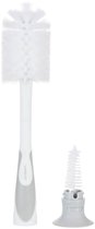 Difrax Deluxe Baby Flessenborstel 2 in 1 - Wit