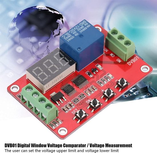 Window Voltage Comparator Surge Under Voltage Protector Voltage ...
