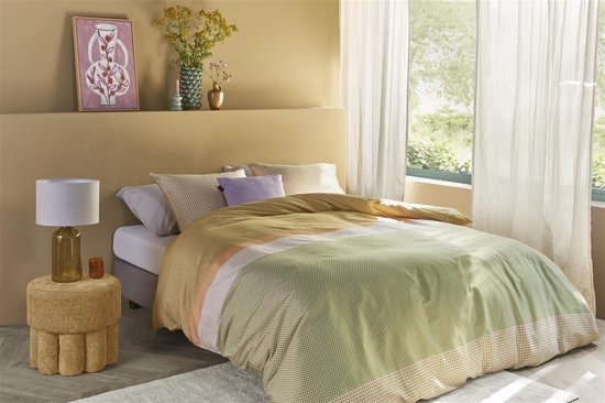 Beddinghouse Bernou dekbedovertrek - Tweepersoons - 200x200/220 - Multi van Merkloos — afbeelding 2