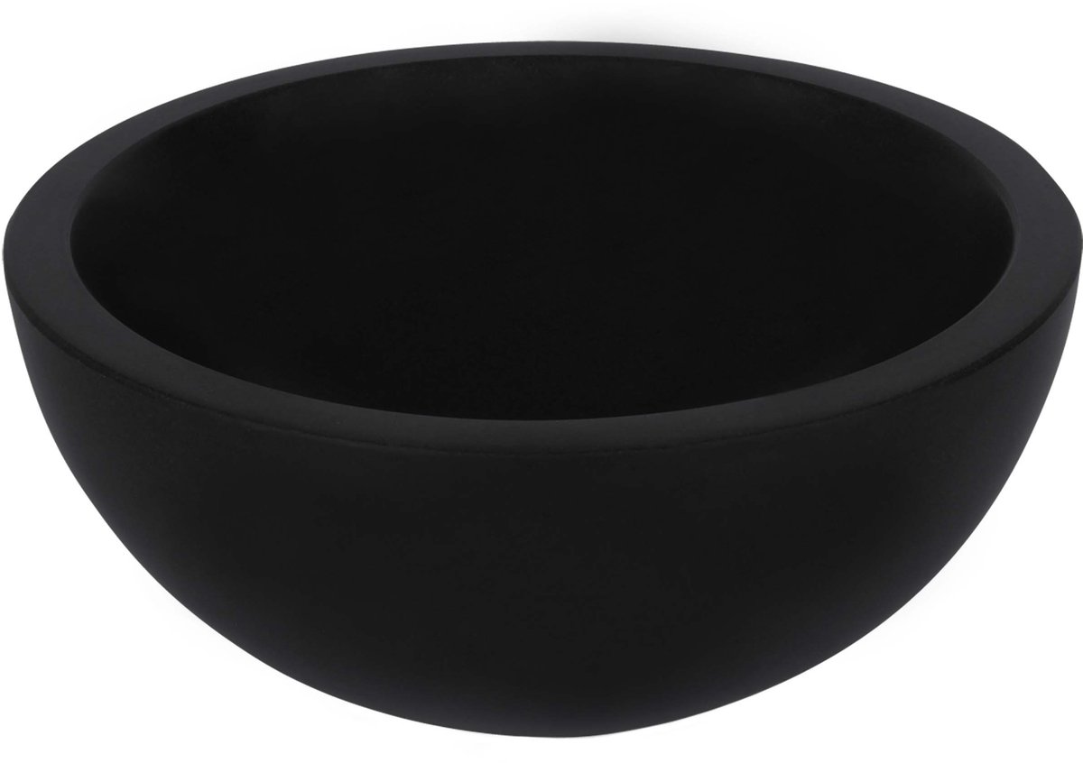 Differnz river waskom 25x11.5cm zwart mat