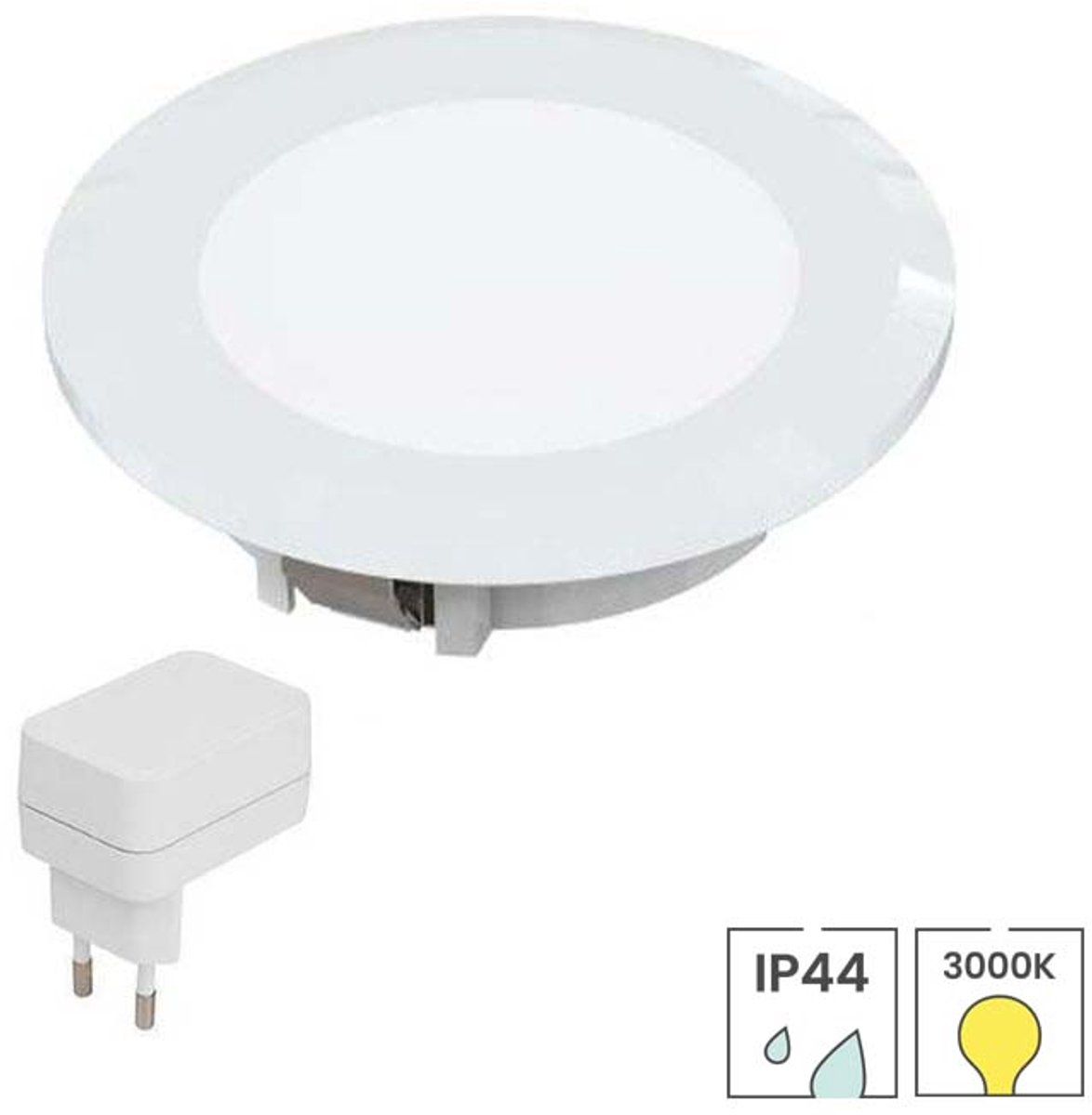 Lybardo - Kastverlichting - Inbouwspot - 1.5W - 3000K - Keukenverlichting Onderbouw LED