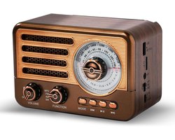 Transistor Radio Op Batterijen - Transister Radio Op Batterijen - Draagbare Radio - Kleine Radio - Mini Noodradio FM/AM - Pocket Radio Speler - Radio voor Rampen - Radio op Batterijen