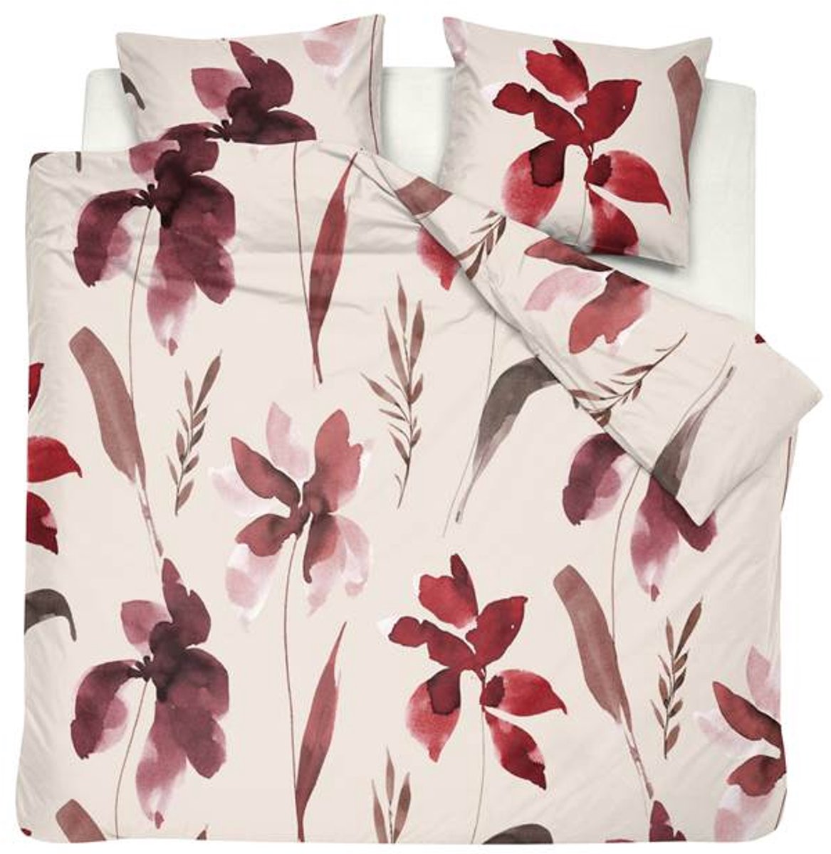 Cinderella Koester Dekbedovertrek - Lits-jumeaux - 240x200/220 cm - Rood