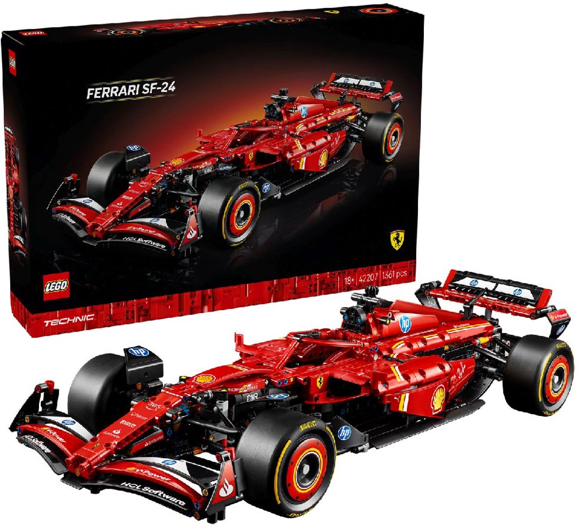 LEGO Technic - Ferrari SF-24 F1 auto - 42207 — afbeelding 22