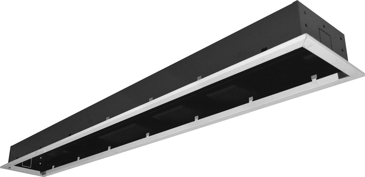 Heatstrip Recessed Mounting Frame Flushmount for Max 3600W - Stainless Steel