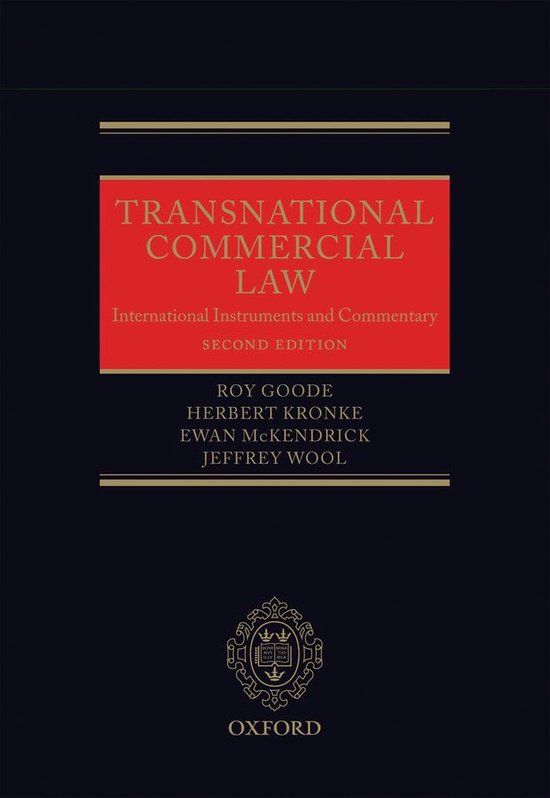 Transnational Commercial Law - cover